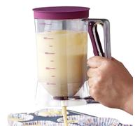 Separador de masa para cupcakes, herramienta para hornear panqueques, utensilios de cocina, dispensador de masa de fácil agarre para gofres, galletas, cupcakes
