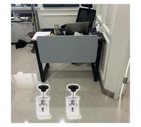 separador de mesa oficina Panel de privacidad de pared a pared con abrazadera, separador de escritorios con absorción acústica for cubículos y estaciones de trabajo de oficina(Lenght 108cm/42.5in)