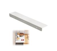 Separador de metal para refrigerador de cocina, división lateral para tablero de extensión de encimera, ideal para uso en cocina y baño