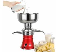 Separador de nata y leche fresca, con capacidad de recipiente de 5 l, acero inoxidable, producción por hora 50 l, contenido de grasa ≤0,03%, for procesar leche entera