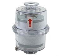 Separador de niebla de aceite eficiente para bombas de vacío, KF25/KF40, carcasa transparente para control de estado, resistencia a altas temperaturas, ideal para la industria y la investigación