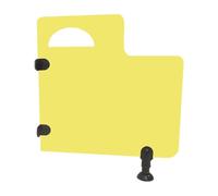 Separador de orinal para niños, partición de urinario para niños, partición impermeable para inodoros de jardín de infantes, partición de urinario para escuelas, jardines de infantes, lugares públicos