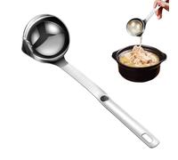 Separador de para cocinar, Cuchara con filtro de para cocinar - Filtro de para cocina | Cucharón para salsa de calidad alimentaria, cuchara separadora de, separador de grasa para multiusos
