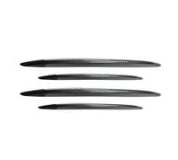 Separador de parachoques delantero, alerón lateral, embellecedor de ventilación de aire apto para Mercedes Clase X254 GLC260 GLC300 2023 2024 Guardabarros Decoración Lateral(Carbon Fiber Look)