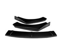 Separador De Parachoques Delantero Coche, Kit Carrocería, Difusor Alerón, Deflector, Protector, Accesorios para RS7 2014 2015 2016(Matte Black)