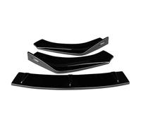 Separador De Parachoques Delantero Coche, Kit Carrocería, Difusor Alerón, Deflector, Protector, Accesorios para RS7 2014 2015 2016(Gloss Black)