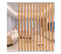 Separador de pared ajustable para separación de habitaciones, listones de techo a suelo, poste de división para estudio, apartamento, casa de té, entrada de escalera (4 raíces, 135 cm)