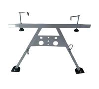 Separador de pared de escalera, soporte estabilizador avanzado para canalón de techo, accesorio de escalera de extensión estable con patas de goma antideslizantes | para trabajos de techo