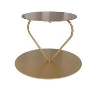 Separador de pasteles con forma de corazón, soporte creativo para tartas, accesorios de exhibición de postres para aniversarios de graduación, tamaño pequeño, 3.94 x 5.91 x 5.91 pulgadas, L