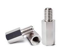 Separador de PCB hexagonal M2 .5 M3 M4 M5 M6 M8 Tornillo espaciador columna pilar roscado placa macho hembra acero inoxidable(35mm (3pcs),M3 (Thread 4mm))