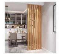 Separador de privacidad de suelo a techo | Separador de habitación de panel de madera | 8 postes de ternera para espacios de 80-120 cm de ancho | Partit interior Slish para una mayor privacidad
