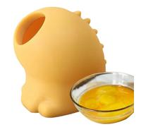 Separador de proteínas, miniseparador de yemas de huevo, filtro, extractor de huevos de silicona con liberación de tragos, divisor de yemas de huevo, ayudante de cocina