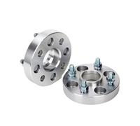 Separador De Rueda Para Coche Para Coche Serie Universal Adaptadores Espaciadores Rueda 12 X 1,5 Mm PCD 4 X 114,3 15/20/25/30/35 Mm Tuerca De 60,1 Mm 2 Unidades(2PCS 30mm Silver)