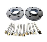 Separador de Ruedas Compatible Con Fiat Para Scudo 2007 2008 2009 2010 2011 2012 2013 2014 2015 2016 2 Espaciadores Para Cubo De Rueda De Coche(Black)