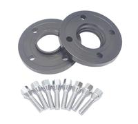 Separador de Ruedas Compatible Con Peugeot Para Partner Para Hoggar 1007 Espaciador De Rueda De Coche, Adaptadores De Espaciado De Neumáticos, 2 Piezas(Black)