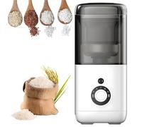 Separador de salvado de arroz doméstico, máquina descascaradora de grano de trigo, molino de arroz automático de 300 W, capacidad de 480 ml, producción de arroz en 3 minutos, utilizado para varios