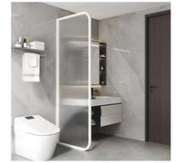 Separador De Urinario De Pared, Mampara De Urinario, Separador Inodoro Para Baño, Paneles De Privacidad Impermeables Pie Para Inodoro, Separador Deflectores Para Baño(Blanco,40x180 cm)