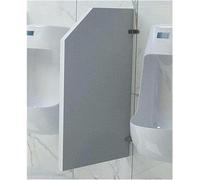 Separador de urinario, separador de inodoro, separador de urinario montado en lala pared, pantalla de privacidad para urinario, separador de inodoro, amarillo - juego de 2 piezas, blanco - 1