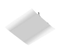 Separador de ventilación de registro de 30 cm. Difusor de ventilación de PVC, no requiere perforación. Deflector para evitar la condensación, el agua estancada y la deformación de la calefacción para