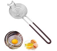 Separador de yemas de Huevo,Separador de Claras de Huevo Separador de Huevos de Acero Inoxidable con Asas para herramienta de cocina Separador de utensilios de cocina