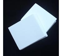 Separador de zinc y manganeso: algodón absorbente y fibra de vidrio ultrafina for una mayor eficiencia.(100x88x0.5mm 100pcs)