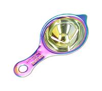 Separador eficiente de la yema de huevo de acero inoxidable para hornear el gadget de cocina (COLORFUL)