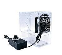Separador eléctrico de comedero para pájaros, colador de semillas, soplador con recipiente colector, velocidad ajustable, removedor para, pinzones, periquitos, periquitos, alimentación limpia