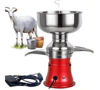 Separador eléctrico de crema, centrífuga de crema de leche, separador de mantequilla de cocina, máquina de desnatado profesional, procesa 50 l/h de leche cruda o entera en crema y leche desnatada