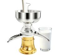 Separador eléctrico de crema de leche, acero inoxidable 304, dispositivo centrífugo de 50 l/h, 10500 RPM para mantequilla y leche descremada de vaca, cabra y oveja