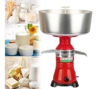 Separador eléctrico de crema de leche, máquina centrífuga de acero inoxidable para leche de vaca y cabra, alta capacidad de producción de 13.2 galones/h