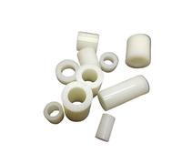 Separador espaciador de placa PCB de Pilar redondo de plástico de nailon M3 M4 M5, arandela de separación hueca ABS blanca sin rosca, 100 Uds.(13mm (100pcs),M3 (OD 7mm))