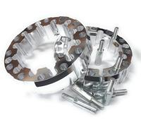 Separador Espaciador Extensor Rueda Delantera Solo Compatible Con Yamaha YFZ 450 04-13 Ancho Amplia 45mm Por Rueda 4/137-4/145-4/156 Con Alargadores de Metrico 10 x 125 Set Para 2 Ruedas.