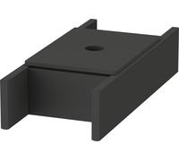 Separador interior universal Duravit reequipable incl. tapa, negro diamante, para muebles bajos, UV995500000