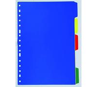 Separador Liderpapel Plastico Juego De 5 Separadores Folio 16 Taladros