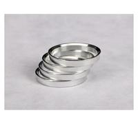 Separador Llanta 4 Anillos Cubo Aluminio Coche Anillos Céntricos Cubo Diámetro Interior Rueda 67,1-60,1 71,5-60,1 72,6-60,1 73,1-60,1 73,3-60,1 74,1-60,1 75,1-67,1mm