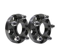 Separador Llanta Para Land Para Rover Para Defender Para Range Para Rover Sport Para Discovery 3/4,5, LR3, LR4 PCD 5x120 CB 72,6 Adaptador Espaciador Rueda(Black 25mm)