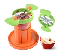 Separador naranja, corte de fruta, corte de pelo y separador de frutas, cortador robusto y cortador naranja, vacío robusto fácil de usar para frutas y verduras