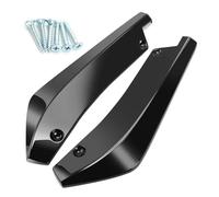 Separador Parachoques Trasero Canard Para Toyota Para Corolla LE Para XLE SE Para XSE Kit Carrocería Difusor Alerón Lateral Valence trasero Difusor parachoques(Negro)