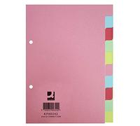 Separador q-connect cartulina juego de 10 separadores din a5