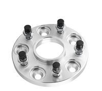 Separador Ruedas del Vehículo 1 Uds 5 Agujeros Para Suzuki Para Jimny Para Vitara 5x139,7 Hubcentric 108mm Espaciador Rueda Aluminio Coche Perno Adaptador: M12x1.25 Separadores de rueda(Plata,35mm)