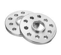 Separador Ruedas del Vehículo 2 Uds. Adaptador Espaciador De Rueda De 15mm CB 57,1mm PCD 5x10 0/5x112 Para Para A3 Para A4 Para S4 Para S8 Separadores de rueda