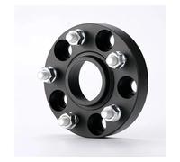 Separador Ruedas Del Vehículo Adaptador Espaciador Rueda 2 Piezas PCD 5x114,3 PCD CB 71,6 Mm Para Wrangler Para Cherokee Para Liberty Para Chrysler Aleación Aluminio(Black- 20mm)