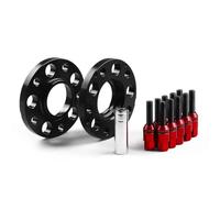 Separador Ruedas Espaciador Para BMW E36 E82 E88 2 Piezas 20mm 5x120mm Espaciadores Rueda Centrados 72,56mm Paso Rosca M12x1.5 Con Pernos(Red)