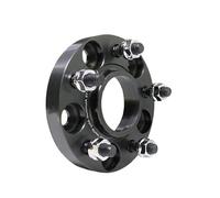 Separador Ruedas Vehículo Para Dodge 2009-2021 5 X 115 Diámetro Interior 71,6 Mm Pernos 14 X 1,5 1 Unidad Espaciadores Rueda Centrados En El Cubo(Black spacer 30mm)