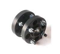 Separador Ruedas Vehículo Para Fit Para Jazz 2 Piezas PCD 4x100 ID=OD=56,1 Mm, 15/20/25/30/35/40/45 Mm Adaptador Espaciador Rueda Coche 4 Pernos(2PCS 25mm Black)