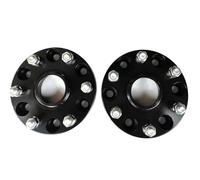 Separadores Centrado Para Ford Para Endeavour Para Ranger 2 Uds 20 25MM 6x139,7mm/6x5,5 "93,1mm/3,67" 12 * 1,5 Espaciador De Cubo De Rueda Centrado En Hilo(25mm Black)