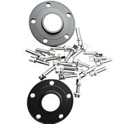 separadores Central ruedas Accesorios Para Coche De 25MM, Kit Ampliación Aluminio, Adaptador 5x112 66,45, Espaciador Rueda Centrado En Cubo, Piezas Automóvil Para A4 B8