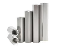 Separadores de acero inoxidable 304 M2, M2.5, M3 y M4 for placa base. Tornillos hexagonales.(8mm (30pcs),M2)