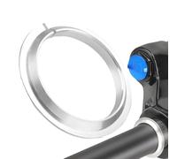 Separadores de auriculares - Horquilla resistente - Parche base - Anillos troncos ligeros | Separadores rígidos para protección del mango para el mantenimiento de bicicletas con bicicleta de carretera