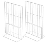 Separadores de Congelador de Hierro Blanco, Paquete de 2 para Organizar | División Flexible para Cajones y Compartimentos, Estructura Resistente, Almacenamiento Ordenado en Frigoríficos Domésticos